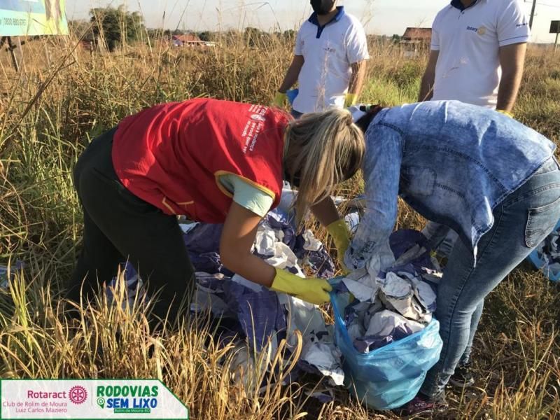 Projeto “Rodovia Sem Lixo” do Rotary Club de Rolim de Moura fará coleta de resíduos sólidos no próximo sábado Projeto “Rodovia Sem Lixo” do Rotary Club de Rolim de Moura fará coleta de resíduos sólidos no próximo sábado