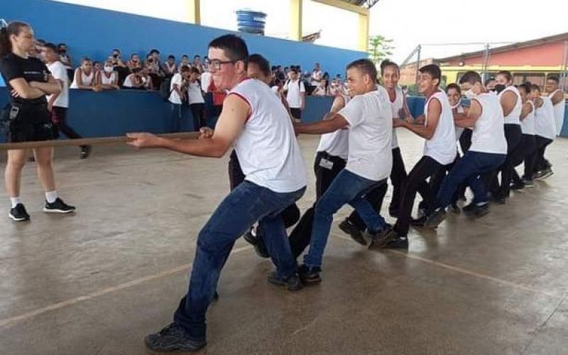 Colégio Tiradentes da Polícia Militar de Rolim de Moura promove o 1º Jogos Interclasses do CTPM VIII Colégio Tiradentes da Polícia Militar de Rolim de Moura promove o 1º Jogos Interclasses do CTPM VIII