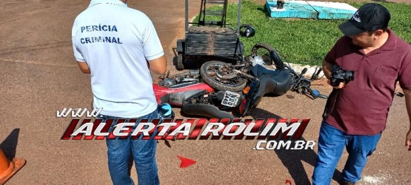 Condutor de moto adulterada foge da UPA após avançar via e ocasionar acidente em Rolim de Moura – Vídeo Condutor de moto adulterada foge da UPA após avançar via e ocasionar acidente em Rolim de Moura – Vídeo
