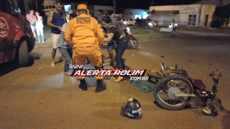 Mais um grave acidente foi registrado na Avenida São Paulo em Rolim de Moura; vítimas foram socorridas inconscientes Mais um grave acidente foi registrado na Avenida São Paulo em Rolim de Moura; vítimas foram socorridas inconscientes