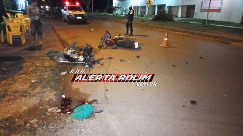 Mais um grave acidente foi registrado na Avenida São Paulo em Rolim de Moura; vítimas foram socorridas inconscientes Mais um grave acidente foi registrado na Avenida São Paulo em Rolim de Moura; vítimas foram socorridas inconscientes