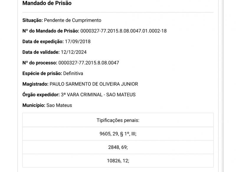 Polícia Militar de Rolim de Moura recaptura foragido do Espirito Santo com mais de 15 anos de pena para cumprir – Vídeo Polícia Militar de Rolim de Moura recaptura foragido do Espirito Santo com mais de 15 anos de pena para cumprir – Vídeo
