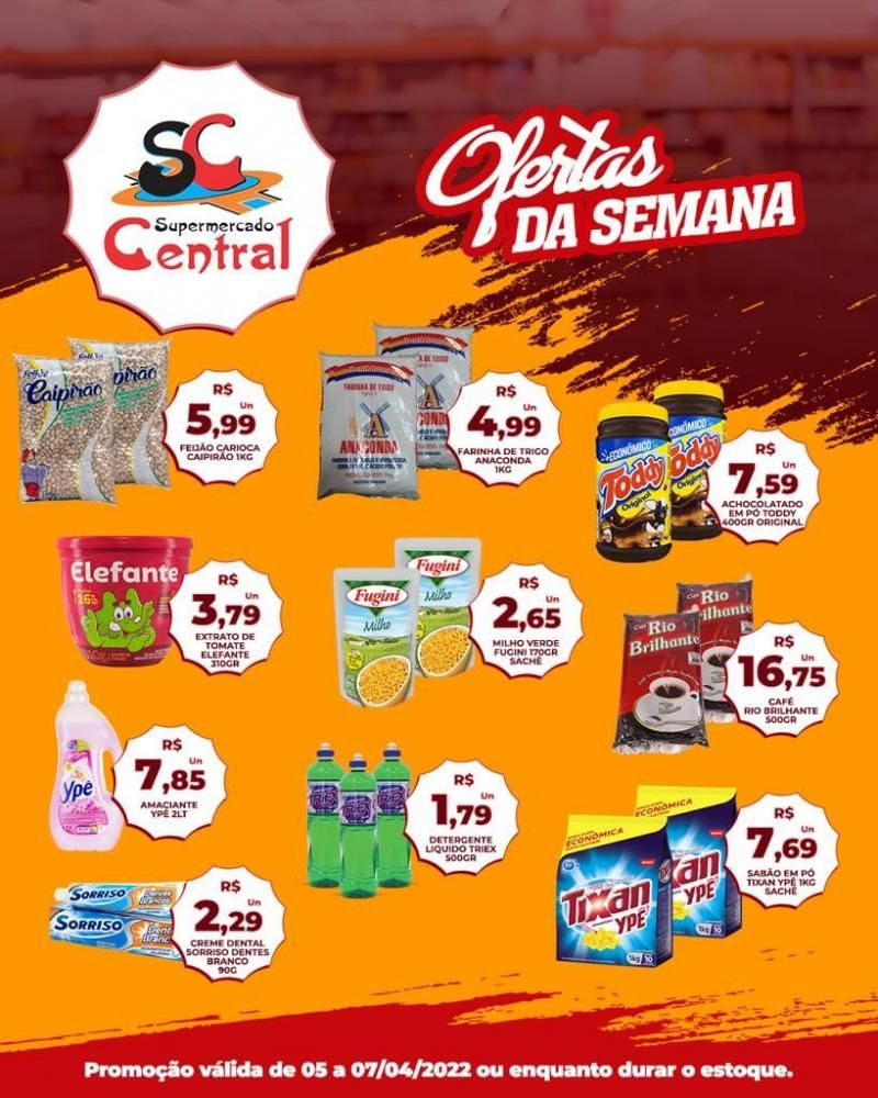 Promoção Supermercado Central em Rolim de Moura Promoção Supermercado Central em Rolim de Moura