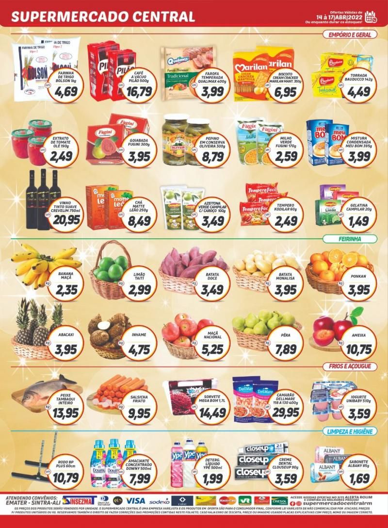 Promoção Supermercado Central, em Rolim de Moura Promoção Supermercado Central, em Rolim de Moura