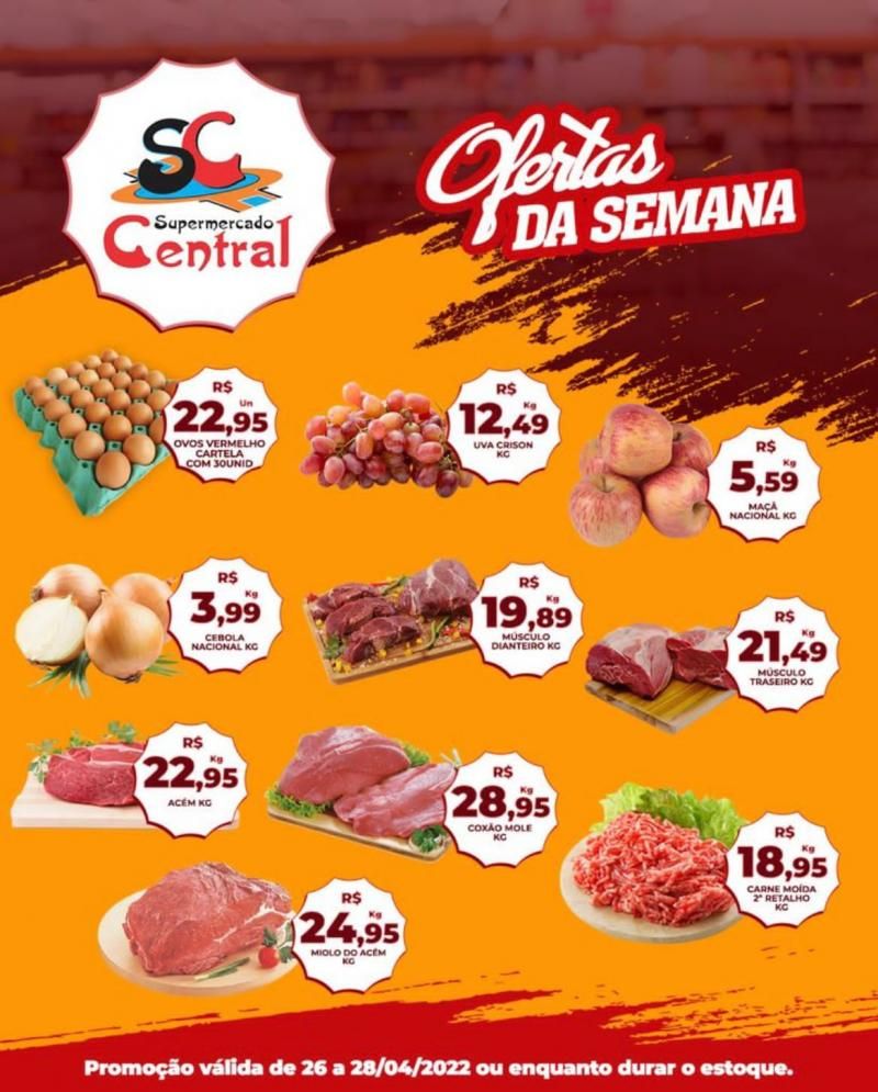 Promoção Supermercado Central em Rolim de Moura Promoção Supermercado Central em Rolim de Moura