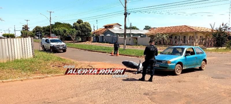 Tarde de sexta-feira registrou acidente de trânsito no Centro de Rolim de Moura Tarde de sexta-feira registrou acidente de trânsito no Centro de Rolim de Moura