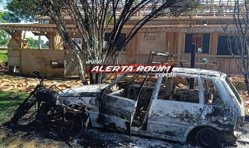 URGENTE - Sem-terra armados invadem fazenda, ameaçam proprietário, destroem casas, veículos e benfeitorias de uma fazenda na zona rural de Nova Brasilândia/RO - Fotos URGENTE - Sem-terra armados invadem fazenda, ameaçam proprietário, destroem casas, veículos e benfeitorias de uma fazenda na zona rural de Nova Brasilândia/RO - Fotos
