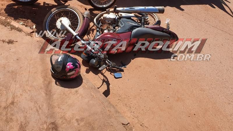 Acidente de trânsito foi registrado na tarde de domingo em Rolim de Moura Acidente de trânsito foi registrado na tarde de domingo em Rolim de Moura