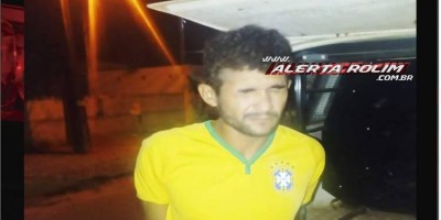 Acusado de tentar matar homem a facadas em Seringueiras foi preso pela PM em Rolim de Moura