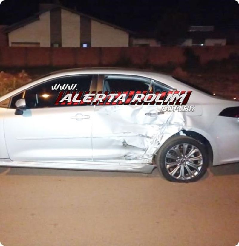 ATUALIZADA - Grave acidente de trânsito foi registrado na Rua Parnaíba nesta noite em Rolim de Moura - Vídeo