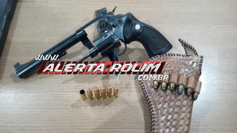 Durante barreira policial na RO 010, homem foi preso por porte ilegal de arma de fogo em Migrantinópolis Durante barreira policial na RO 010, homem foi preso por porte ilegal de arma de fogo em Migrantinópolis