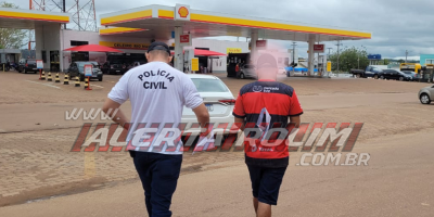 Homem foi preso por Policiais da Delegacia da Mulher de Rolim de Moura, acusado de Descumprimento de Medida Protetiva