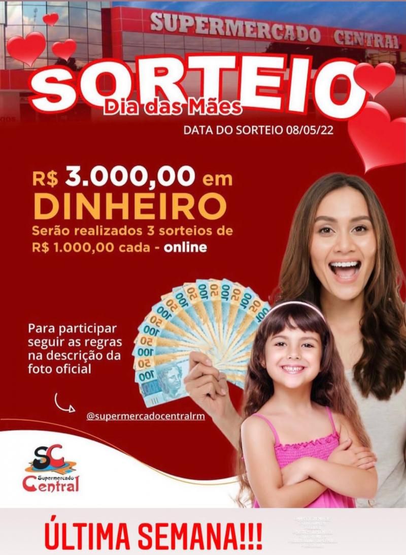 Promoção Supermercado Central, em Rolim de Moura Promoção Supermercado Central, em Rolim de Moura