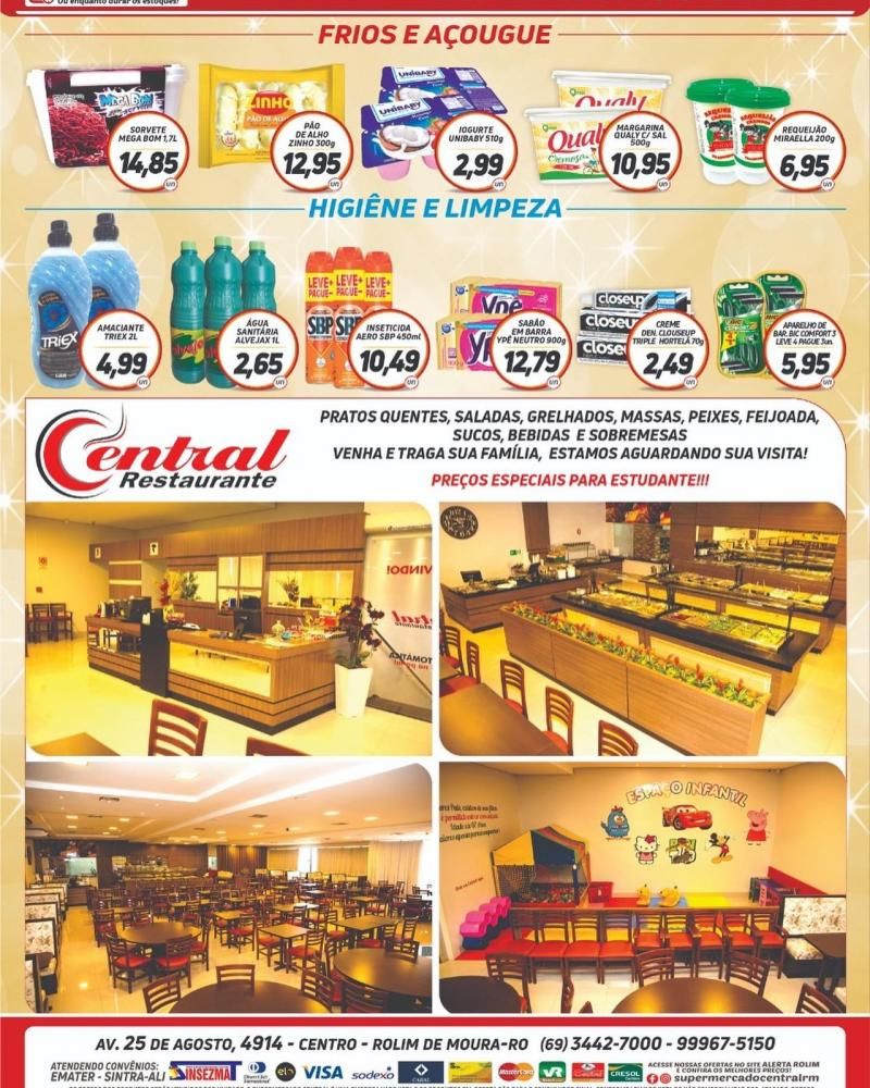Promoção Supermercado Central, em Rolim de Moura Promoção Supermercado Central, em Rolim de Moura