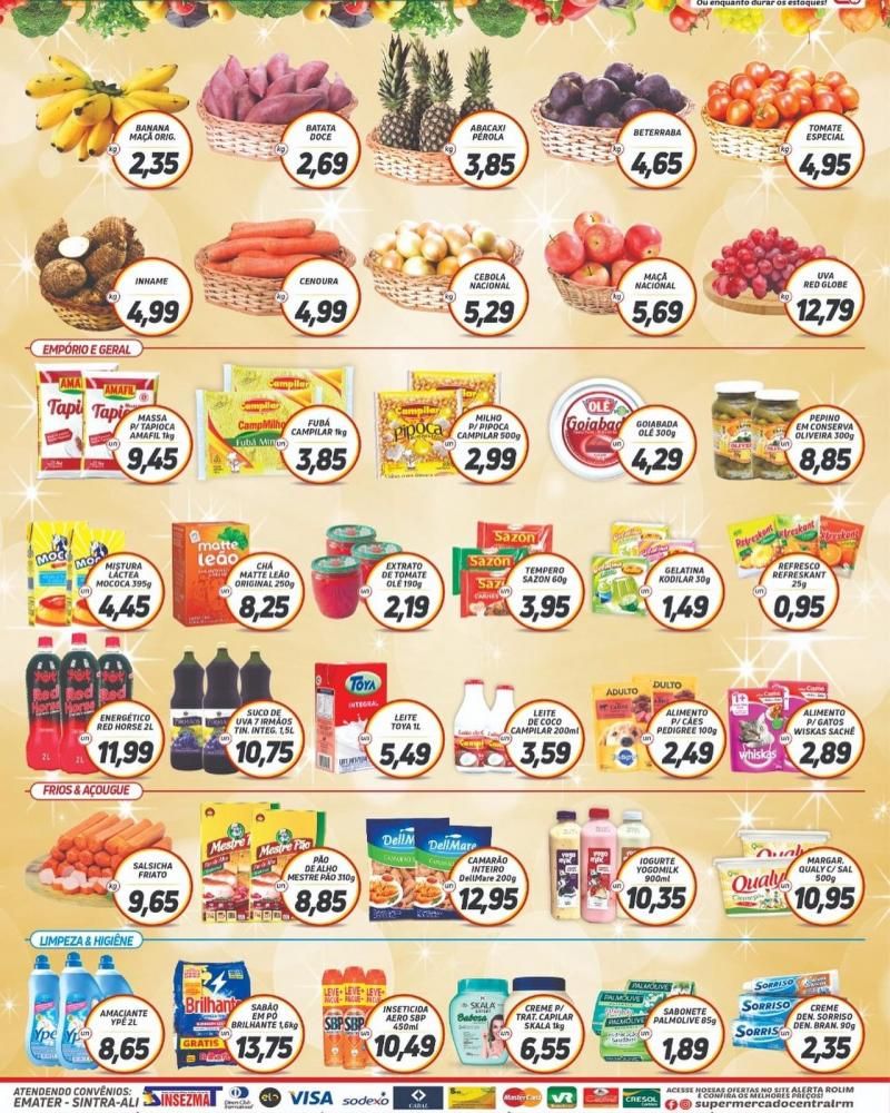 Promoção Supermercado Central, em Rolim de Moura Promoção Supermercado Central, em Rolim de Moura