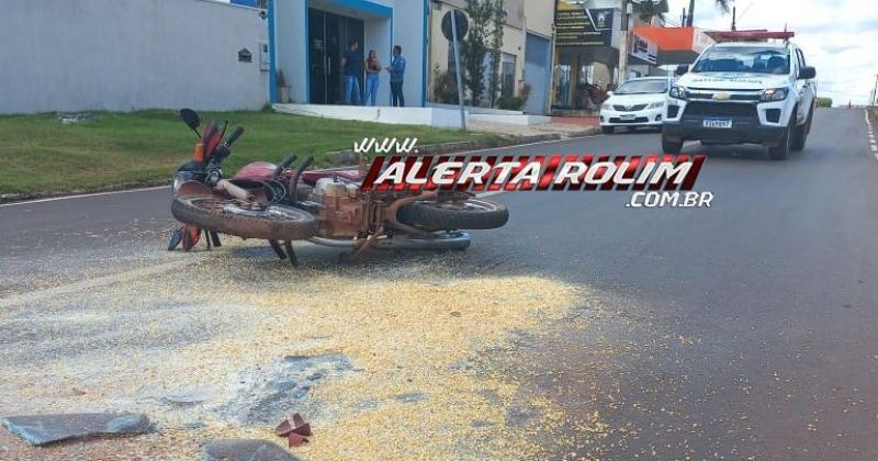 Colisão traseira deixou motociclista ferido nesta manhã em Rolim de Moura Colisão traseira deixou motociclista ferido nesta manhã em Rolim de Moura