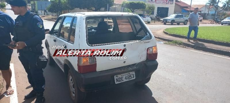 Colisão traseira deixou motociclista ferido nesta manhã em Rolim de Moura Colisão traseira deixou motociclista ferido nesta manhã em Rolim de Moura