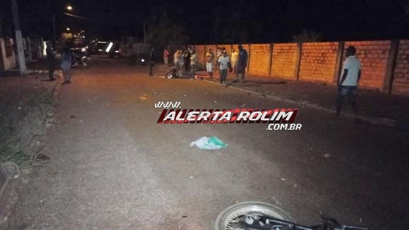 Grave acidente foi registrado na Rua Afonso Pena nesta noite em Rolim de Moura Grave acidente foi registrado na Rua Afonso Pena nesta noite em Rolim de Moura