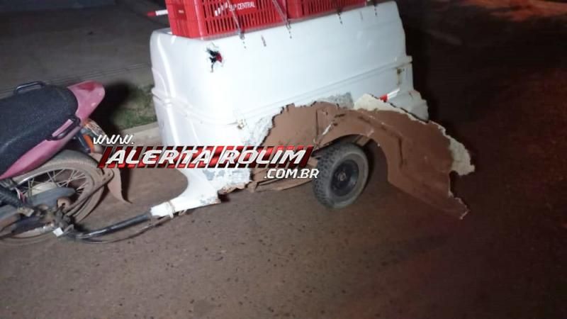 Motociclista embriagado se envolveu em acidente de trânsito na noite de ontem em Rolim de Moura Motociclista embriagado se envolveu em acidente de trânsito na noite de ontem em Rolim de Moura