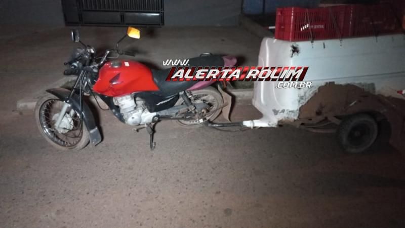 Motociclista embriagado se envolveu em acidente de trânsito na noite de ontem em Rolim de Moura Motociclista embriagado se envolveu em acidente de trânsito na noite de ontem em Rolim de Moura