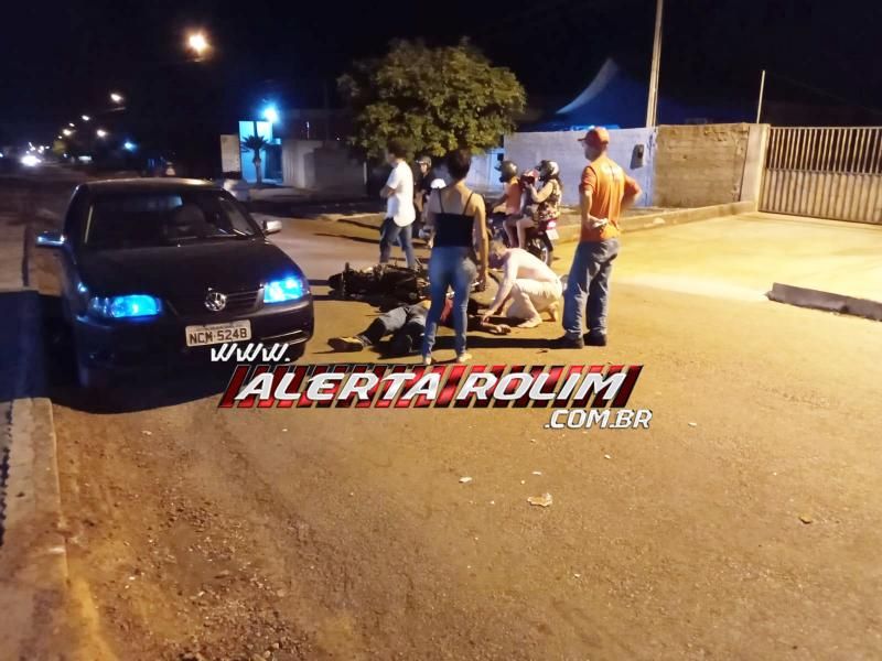 Motociclista embriagado se envolveu em acidente de trânsito na noite de ontem em Rolim de Moura Motociclista embriagado se envolveu em acidente de trânsito na noite de ontem em Rolim de Moura