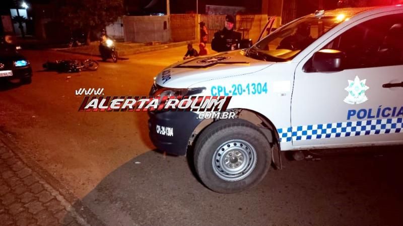 Motociclista embriagado se envolveu em acidente de trânsito na noite de ontem em Rolim de Moura Motociclista embriagado se envolveu em acidente de trânsito na noite de ontem em Rolim de Moura