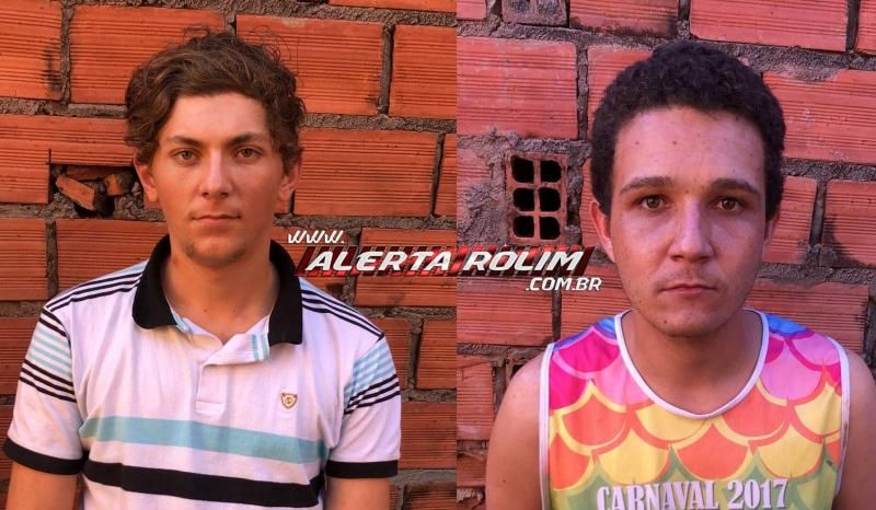PM em Rolim de Moura prende dois suspeitos e recupera moto furtada em Alto Alegre PM em Rolim de Moura prende dois suspeitos e recupera moto furtada em Alto Alegre