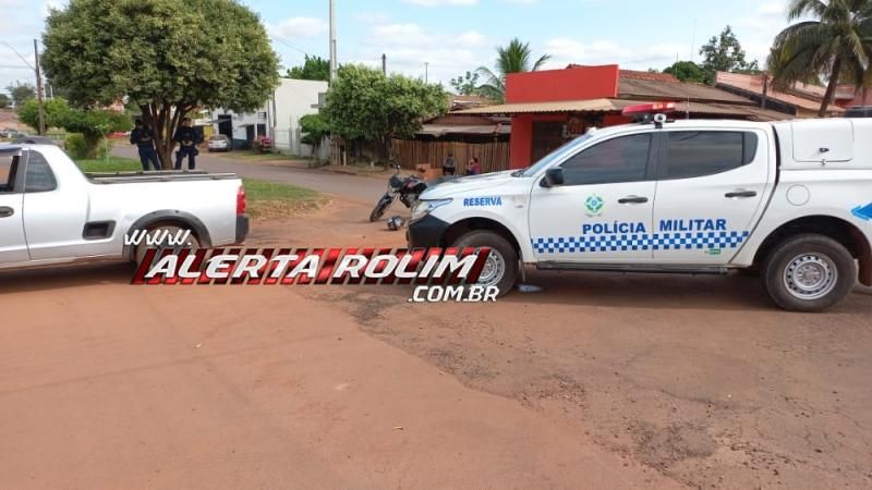 PM registrou acidente de trânsito nesta tarde em Rolim de Moura PM registrou acidente de trânsito nesta tarde em Rolim de Moura