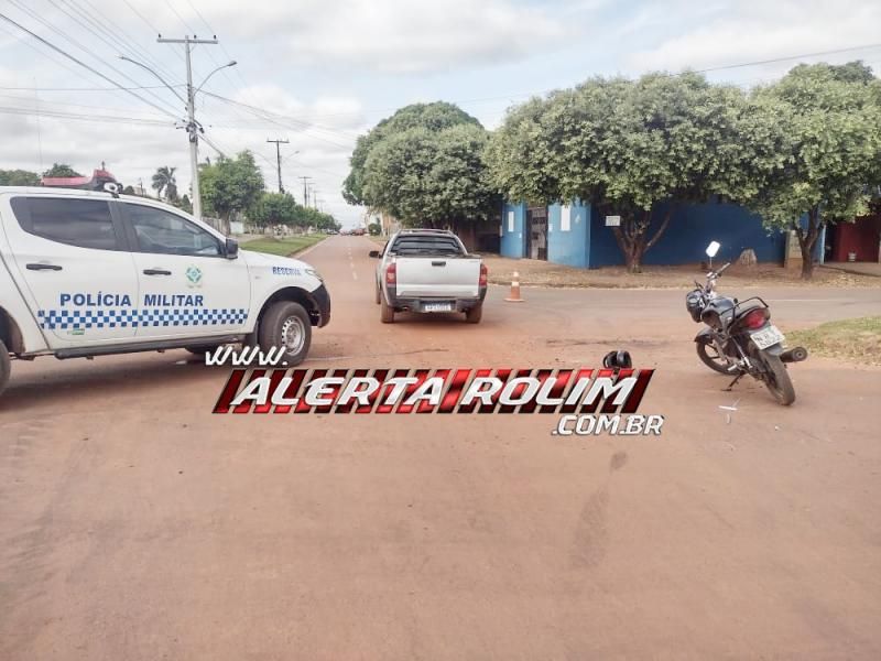 PM registrou acidente de trânsito nesta tarde em Rolim de Moura PM registrou acidente de trânsito nesta tarde em Rolim de Moura