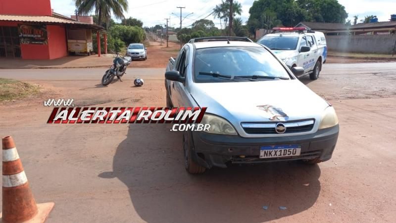 PM registrou acidente de trânsito nesta tarde em Rolim de Moura PM registrou acidente de trânsito nesta tarde em Rolim de Moura