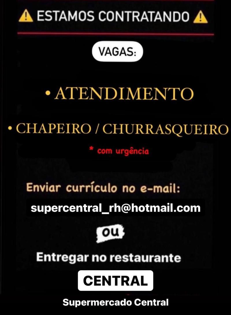 Promoção Supermercado Central, em Rolim de Moura Promoção Supermercado Central, em Rolim de Moura