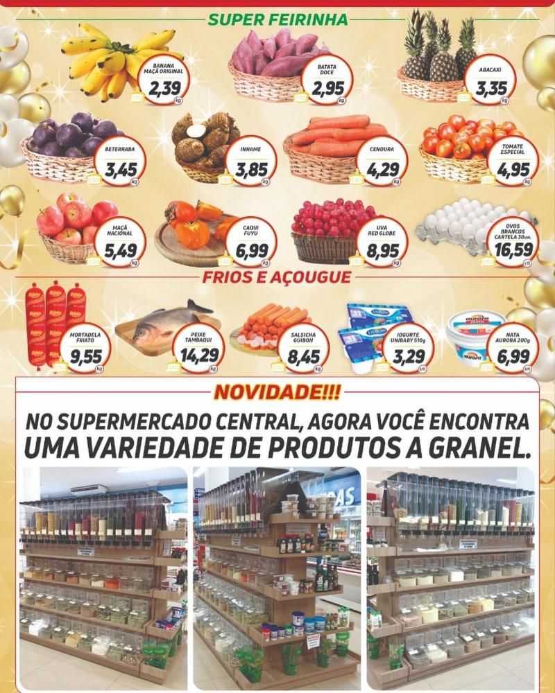 Promoção Supermercado Central, em Rolim de Moura Promoção Supermercado Central, em Rolim de Moura