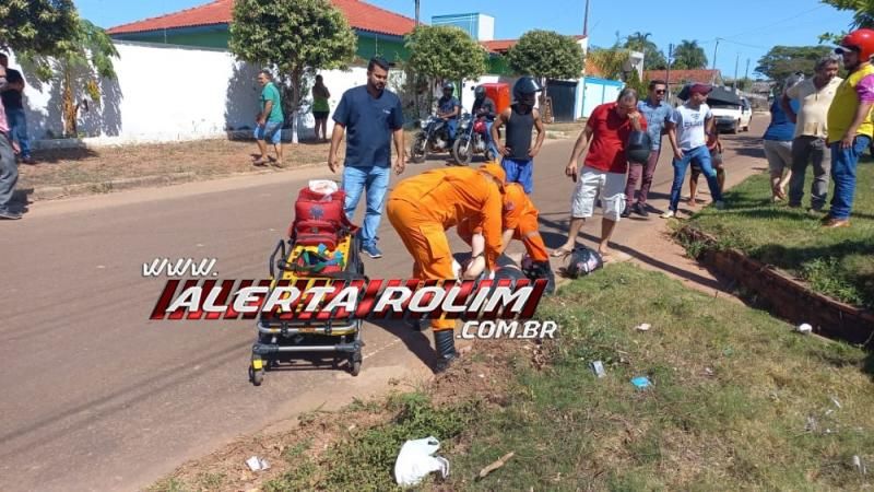 Mais um grave acidente de trânsito foi registrado nesta manhã em Rolim de Moura Mais um grave acidente de trânsito foi registrado nesta manhã em Rolim de Moura