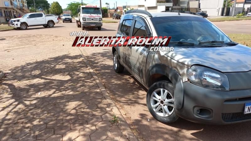 Segundo acidente do dia ocorreu no cruzamento da Avenida São Luís com Rua Jaguaribe em Rolim de Moura Segundo acidente do dia ocorreu no cruzamento da Avenida São Luís com Rua Jaguaribe em Rolim de Moura
