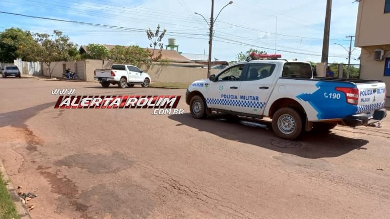 Segundo acidente do dia ocorreu no cruzamento da Avenida São Luís com Rua Jaguaribe em Rolim de Moura Segundo acidente do dia ocorreu no cruzamento da Avenida São Luís com Rua Jaguaribe em Rolim de Moura