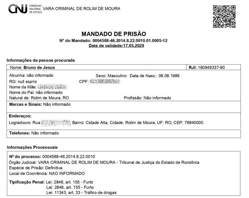 Acusado de tráfico de drogas e furto foi preso pela Polícia Militar em Rolim de Moura Acusado de tráfico de drogas e furto foi preso pela Polícia Militar em Rolim de Moura