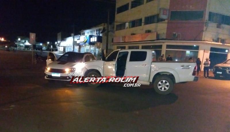 Mais uma acidente de trânsito foi registrado nesta noite em Rolim de Moura Mais uma acidente de trânsito foi registrado nesta noite em Rolim de Moura