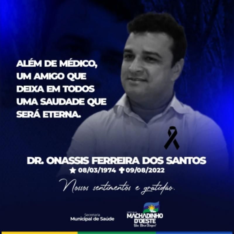 Médico, que capotou carro na RO 133, não resiste e vem a óbito Médico, que capotou carro na RO 133, não resiste e vem a óbito