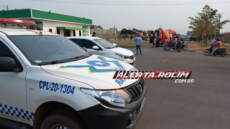Acidente nesta manhã em Rolim de Moura envolveu moto e veículo da SEMUSA de Alto Alegre dos Parecis Acidente nesta manhã em Rolim de Moura envolveu moto e veículo da SEMUSA de Alto Alegre dos Parecis