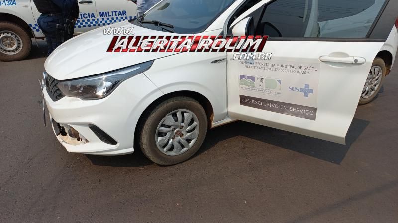 Acidente nesta manhã em Rolim de Moura envolveu moto e veículo da SEMUSA de Alto Alegre dos Parecis Acidente nesta manhã em Rolim de Moura envolveu moto e veículo da SEMUSA de Alto Alegre dos Parecis