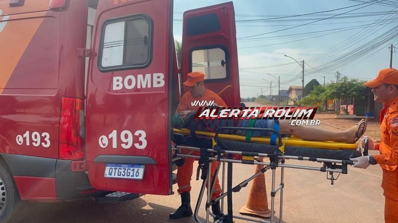 Acidente de trânsito nesta manhã resultou em dois feridos em Rolim de Moura Acidente de trânsito nesta manhã resultou em dois feridos em Rolim de Moura