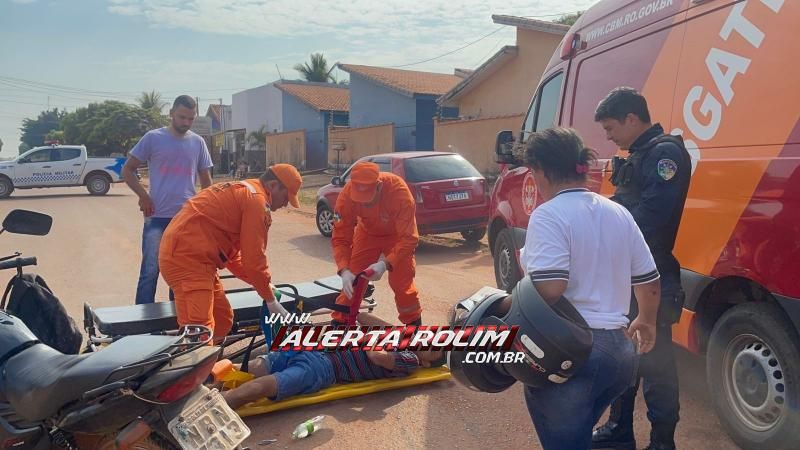 Acidente de trânsito nesta manhã resultou em dois feridos em Rolim de Moura Acidente de trânsito nesta manhã resultou em dois feridos em Rolim de Moura
