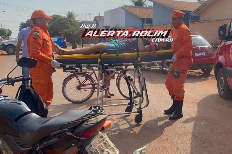 Acidente de trânsito nesta manhã resultou em dois feridos em Rolim de Moura Acidente de trânsito nesta manhã resultou em dois feridos em Rolim de Moura