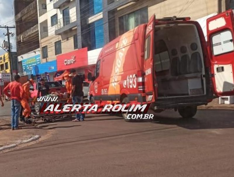 Acidente de trânsito nesta tarde deixou um ferido em Rolim de Moura Acidente de trânsito nesta tarde deixou um ferido em Rolim de Moura