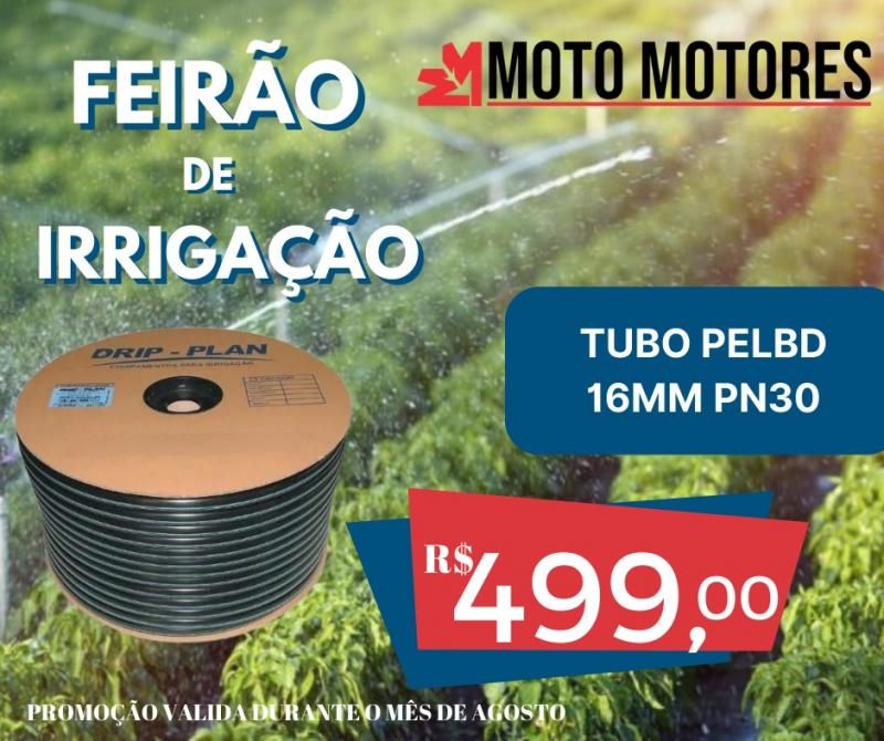 Feirão de irrigação da Moto motores de Rolim de Moura; Confira Feirão de irrigação da Moto motores de Rolim de Moura; Confira