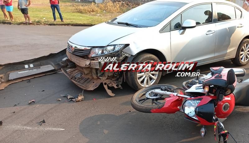 Grave acidente de trânsito foi registrado nesta tarde em Rolim de Moura Grave acidente de trânsito foi registrado nesta tarde em Rolim de Moura