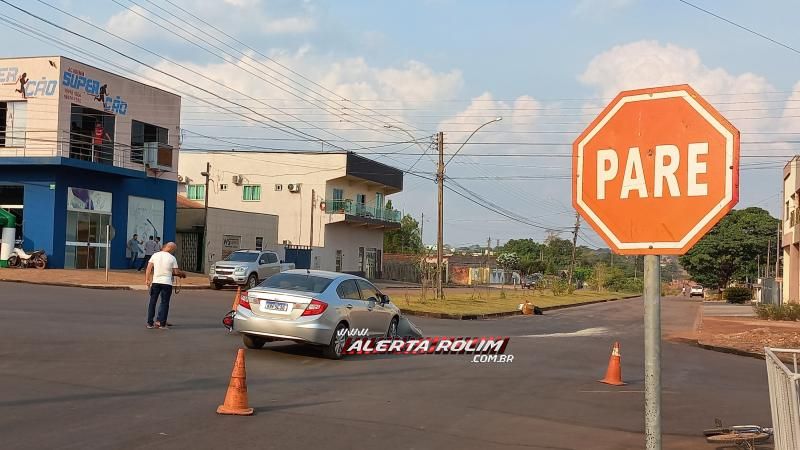 Grave acidente de trânsito foi registrado nesta tarde em Rolim de Moura Grave acidente de trânsito foi registrado nesta tarde em Rolim de Moura
