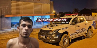 Homem, que possui várias passagens pela justiça foi preso novamente pela Polícia Militar em Rolim de Moura por crime de tráfico de drogas
