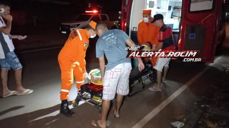 Motociclista sofreu grave fratura e foi transferido para Cacoal após queda na noite de ontem em Rolim de Moura Motociclista sofreu grave fratura e foi transferido para Cacoal após queda na noite de ontem em Rolim de Moura