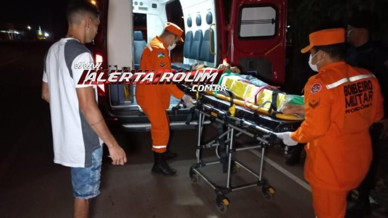 Motociclista sofreu grave fratura e foi transferido para Cacoal após queda na noite de ontem em Rolim de Moura Motociclista sofreu grave fratura e foi transferido para Cacoal após queda na noite de ontem em Rolim de Moura